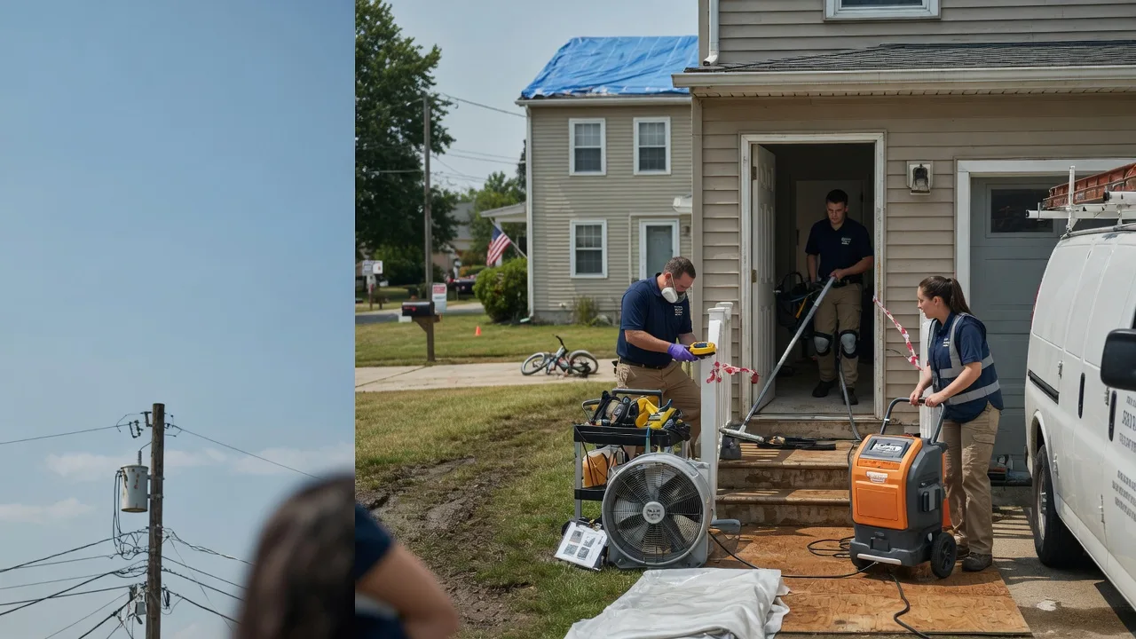 Water Damage Repair in Harrisburg, IL near me